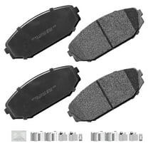ACB ZONE 4PCS Front Ceramic Brake Pads for 2001-2002 Acura MDX 1999-2004 Honda Odyssey