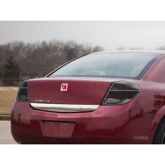 Rvinyl Tail Light Tint Covers Compatible with Saturn Aura 2007-2009 - Smoke