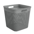 thumbnail image 1 of Life Story 26 Qt Decorative Storage Basket, Extra Large Plastic Home Organizer, 1 of 6