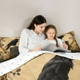 thumbnail image 5 of jejeloiu Black Crow Full Size Comforter Sets,Boho Exotic Style Bedding Sets For Boys Kids Reversible 3pcs, 5 of 8