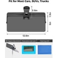 JOYTUTUS Car Sun Visor ,Universal 3 In 1 AntiGlare/UV Ray/Stray Light