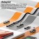 thumbnail image 2 of Adaptador USB C OTG de aleación de zinc, tipo C hembra a macho, cargador de 20 Gbps, 100 W PD, carga rápida y sincronización de datos para teléfonos, portátiles y tabletas., 2 of 8