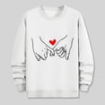 thumbnail image 4 of NuoCaiYun Sweatshirt Men's Crew Neck Fashion Valentine's Day Print Tops Long Sleeve Casual Loose Comfort Pullover, 4 of 6