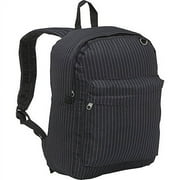 Everest Luggage Printed Pattern Backpack, Pinstripe, Medium