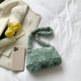 thumbnail image 1 of Sacs à Bandoulière pour Femmes, Sac Simple en Peluche sous l'Aisselle, Sacs à Poignée Supérieure pour Femme, 1 of 10
