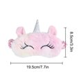 thumbnail image 1 of Máscara de dormir suave de felpa con forma de cuerno para niñas, mujeres y niños, 1 of 6