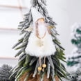 thumbnail image 3 of Hanging Ornaments 2 Pieces Love & Snowflake Angels Christmas Decorations Tree Pendant Creative Gifts (Love & Snowflake Angel), 3 of 5