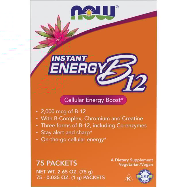 NOW Foods B-12 Instant Energy 75 Pkts