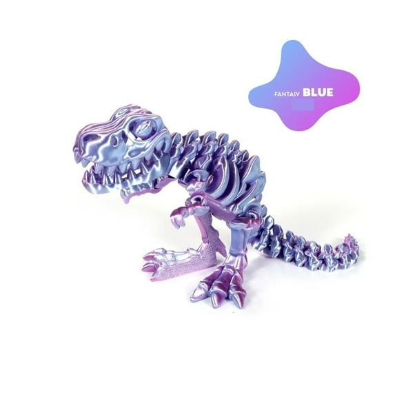 1PC 3D Printed Dragon Set Crafts Model Decoration FidgetAAAA Rotatable Tyrannosaurus Rex Skeleton Dinosaur Gift