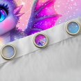 thumbnail image 4 of jejeloiu Cute Cartoon Dragon Black Out Curtains,Magic Animal Curtains Pack of 2 (42x63 Each),Colorful Glitter Print Bedroom Curtains For Boys Girls,Ultra Soft Home Decor, 4 of 6