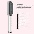 thumbnail image 6 of New 2 In 1 Hair Straightener Hot Comb Negative Ion Curling Tong Dual-purpose Electric Hair Brush, 6 of 11
