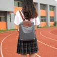 thumbnail image 3 of Sonducket Bolso de hombro para mujer a la moda, escolar para mujer, viaje para niñas, universidad, lugar de trabajo, oficina, hogar, compras, Mochilas, 3 of 6
