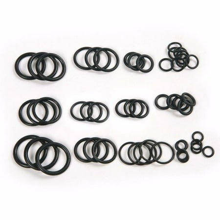 

Wideskall 50 Pcs Flexible Nitrile Rubber O Rings Washers Grommets Assortment