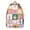 Boho Chic Daisy, variant on Paisley Inspired Travel Backpack for Women, Boho Chic Artistic Floral Pattern Daypack, Retro Ethnic Mandala School Bookbag