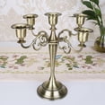 thumbnail image 2 of Candebro de 5 ves de 2 piezas, candebro de 10 pulgadas, candebro de ve Baoblaze Candelabro, 2 of 3