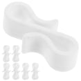 thumbnail image 2 of 50pcs Gutter Clips Weatherproof S Shaped Clip Hooks for Hanging Christmas Lights Outdoor Gutter Hooks Holiday Decorations String Light Hangers for Outside, 2 of 4