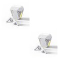 thumbnail image 3 of Tholdsy Auriculares inalámbricos compatibles con Bluetooth Auriculares con reducción de ruido y control táctil Auriculares de baja latencia con blanco 2piezas, 3 of 5