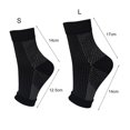 thumbnail image 5 of Washranp Compression Socks,Sweat Absorption Solid Color Ankle Protection Anti-fatigue Socks for Unisex Athletic Running, 5 of 6