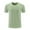 Mint Green, variant on Dagugfen Mens Athletic Tops Crew Nack Short Sleeve Side Split Loose Lightweight Workout Shirts Pocket