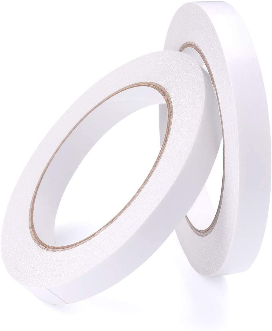 5Pcs Double Sided Adhesive Tape for Students Learn to Sewing Crafts 20 Meters
