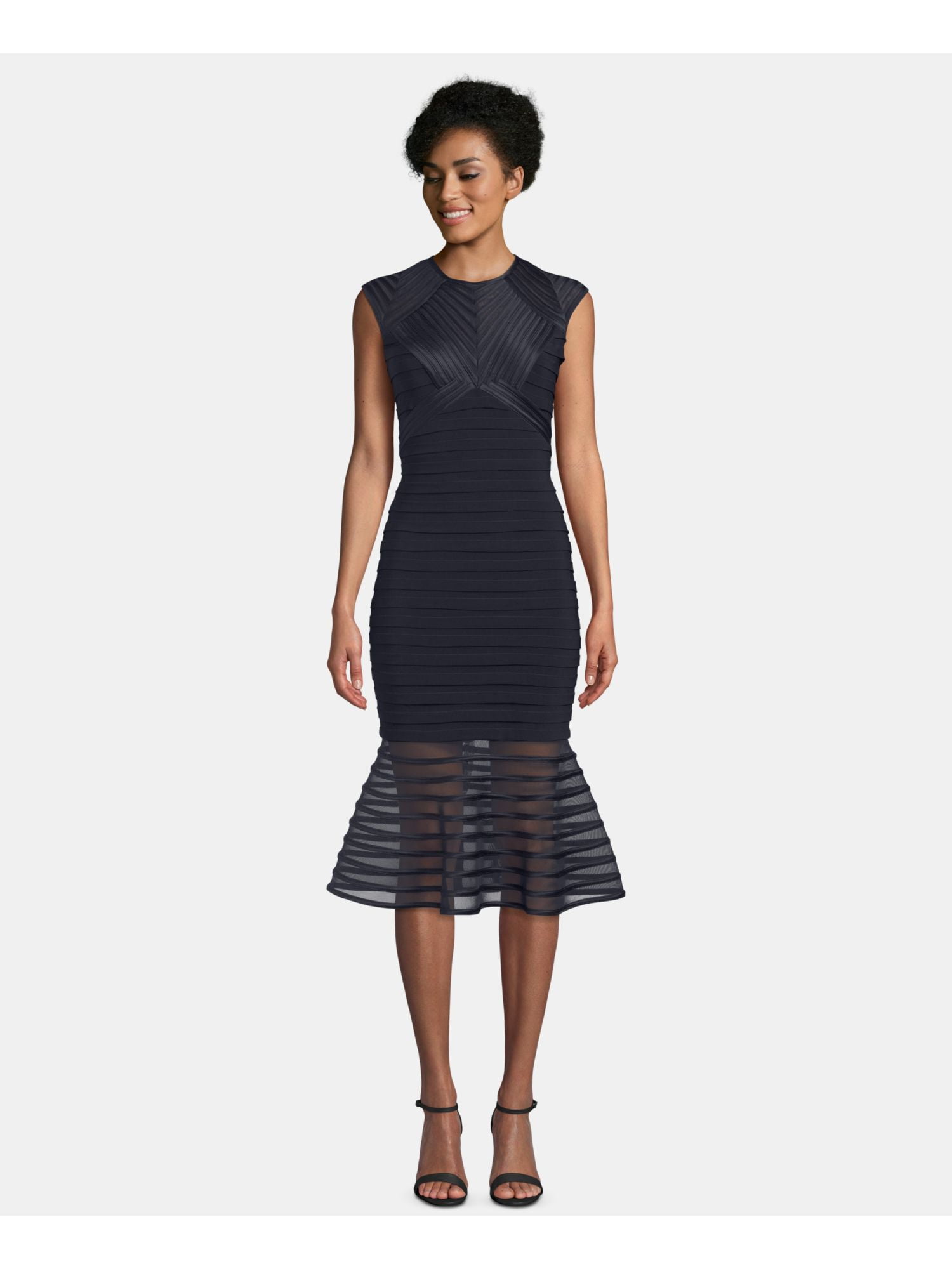 betsy and adam navy dress