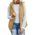 thumbnail image 2 of Fanxing Clearance Deals Puffer Vest Women Trendy Winter Vests Outerwear Juniors Winter Coat Teen Girl Winter Coat Winter Jackets 2025, 2 of 7