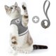 thumbnail image 1 of Correa de pecho para mascotas - Gris plateado S, 1 of 6