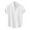 j-White36597, variant on LIIPEE Men Shirts Summer Casual Solid Color Stand Neck Short Sleeve Shirt With Pockets Male Button Up Loose Fit Fashion Tops Comfortable Breathable Soft Daily Shirts,Grey,L