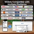 thumbnail image 4 of Nelko Bluetooth Thermal Shipping Label Printer, Wireless 4x6 Shipping Label Printer for Small Business, Support Android, iPhone and Windows, Widely U, 4 of 7