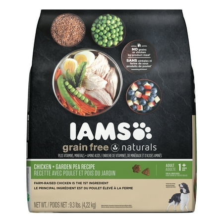 UPC 019014706440 product image for Iams Grain Free Naturals Adult Dog Chicken And Garden Pea Recipe Dry Dog Food 9. | upcitemdb.com
