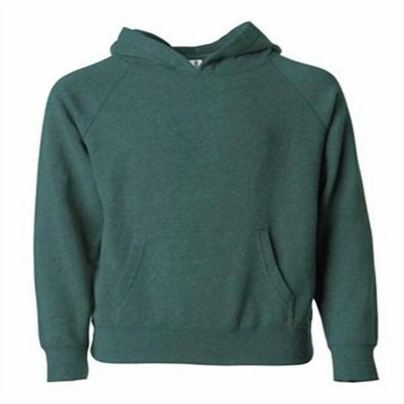 Independent Trading Co. Toddler Special Blend Raglan Hooded Sweatshirt PRM10TSB Moss 4T