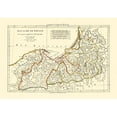 thumbnail image 3 of Santini 24x18 Black Modern Framed Museum Art Print Titled - Prussia Kingdom - Santini 1794, 3 of 5