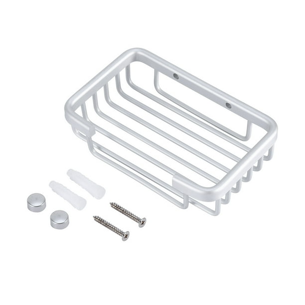 Jabonera escurridora montada en la pared para el hogar, soporte para caja, contenedor, accesorio de baño