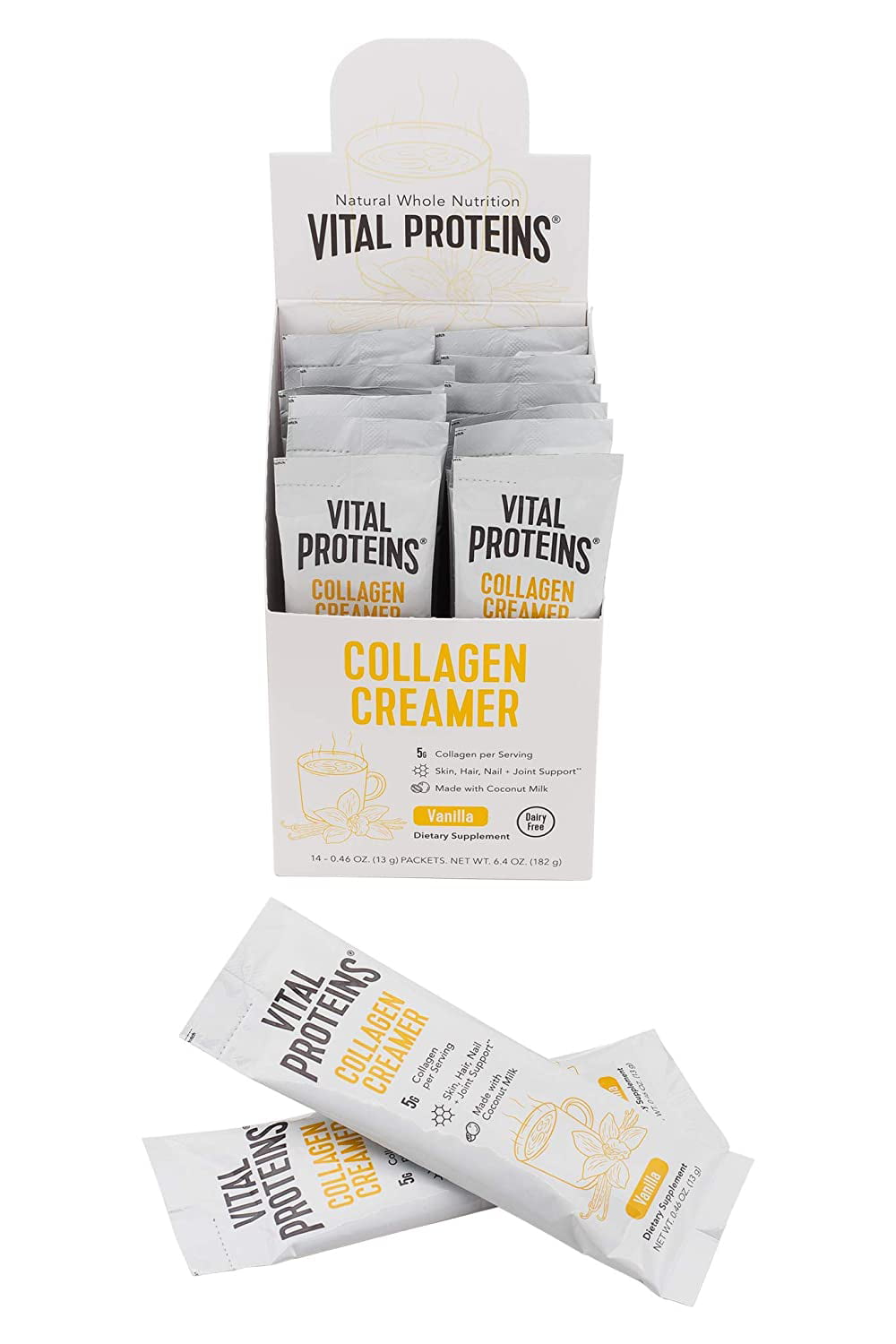 Vital Proteins Collagen Creamer Vanilla Stick Packs Walmart Com Walmart Com,John Bouvier Kennedy Schlossberg Girlfriend