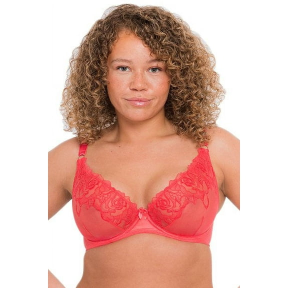 Curvy Kate Womens Stand Out Sheer Plunge Bra Style-CK049115