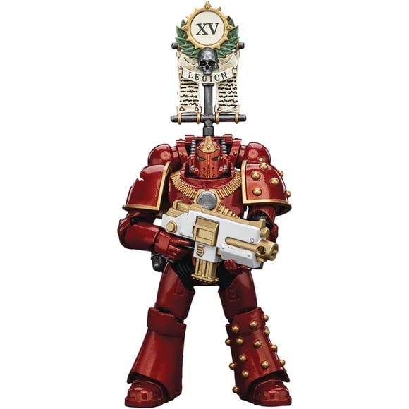 JT WH 40K Thousand Sons Legionary with Vexilla 1:18 Figure