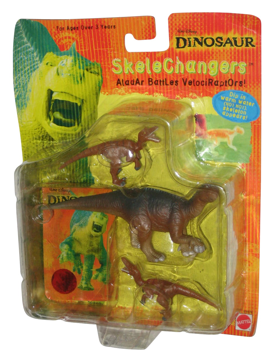 Dino Sammel-Figuren 2000 Mattel 3x Disney's Dinosaurier Skelechangers Pack 