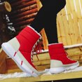 thumbnail image 4 of Botas de nieve cálidas y gruesas de caña alta, zapatos de algodón, botas ligeras de talla grande para mujer Wmkox8yii ghj2282, 4 of 9