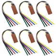 thumbnail image 1 of Cinta de piel sintética Bookmark Respleiej, 6 unidades, multicolor, 1 of 7