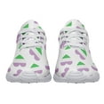 thumbnail image 3 of Unisex Fashion Rainbow Shoes, LGBT Sneakers for Men Women, Lightweight Breathable Running Walking Shoes White Size 9.5, 3 of 7
