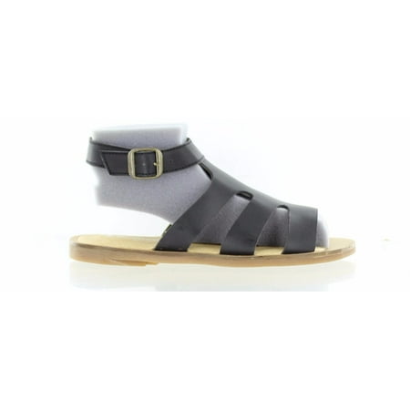 El Naturalista Womens Oili Backstrap Sandal Tulip Black Leather Size 36 EU