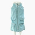 thumbnail image 3 of Siilsaa Woman Wide Leg Pants Women's High Waisted Boyfriend Baggy Jeans Straight Leg Casual Denim Pants Sky Blue,XXL, 3 of 7