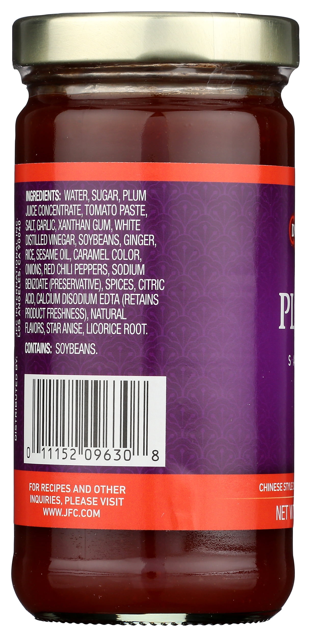 Pack of 6,  Dynasty Chinese Style Cooking & Dipping Plum Sauce, 7 oz