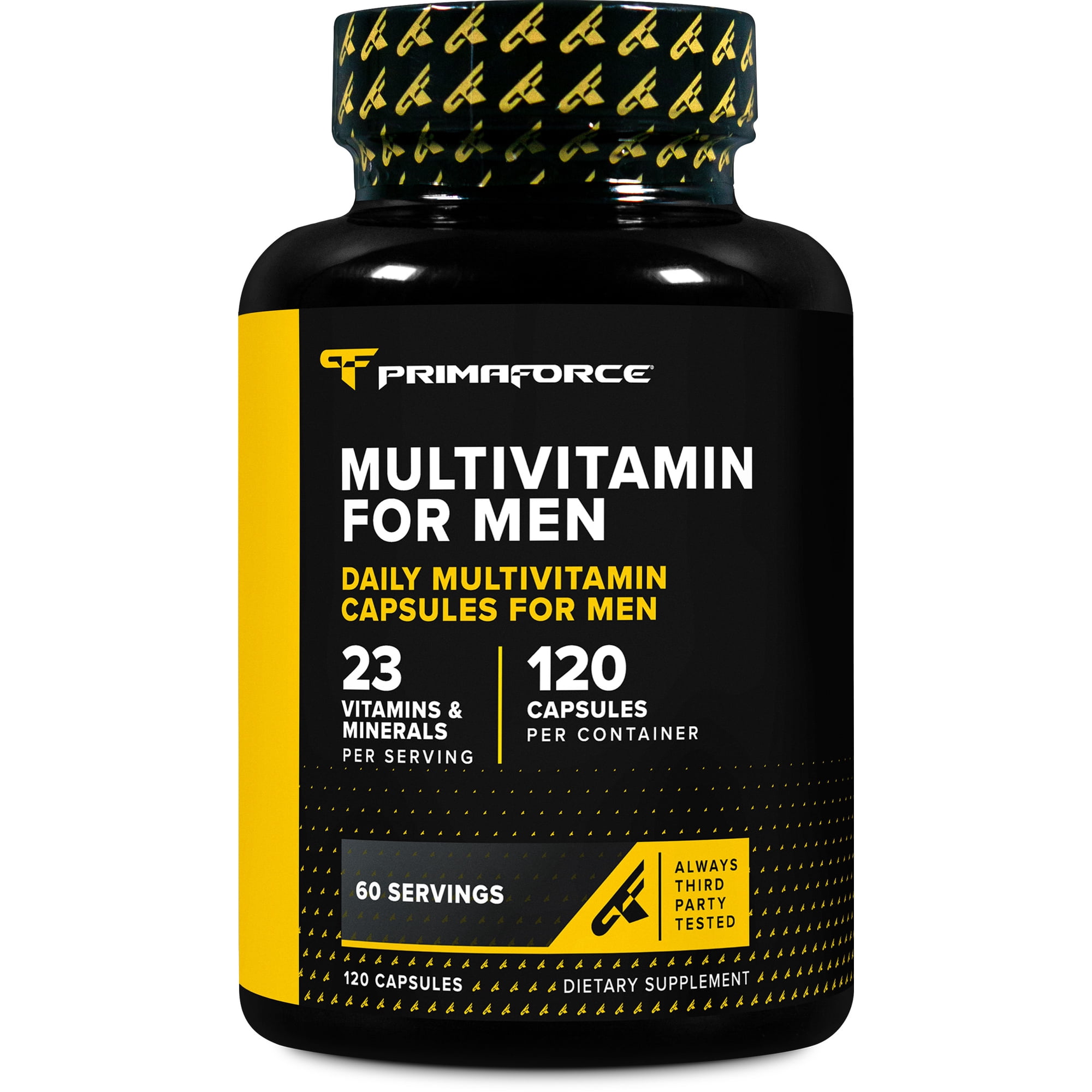 PrimaForce Multivitamin for Men Capsules [120 caps] - Vitamins and Minerals to Boost Men's Health
