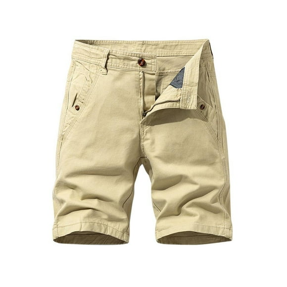 TopLLC Mens Shorts, Mens Pants Shorts Men Button New Style Cotton Multi-Pocket Overalls Shorts Fashion Pant