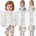 thumbnail image 5 of NOLDARES Boys Cotton Pajamas Long Sleeve Toddler Boys Pjs Kids Fall Winter Sleepwear Sets 6-12 Months 12-24 Months 2t 3t 4t 5t 6t 7t 8t 9t Children,Light Pink,4-5 Y, 5 of 7