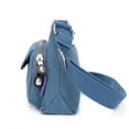 thumbnail image 3 of Stylago Womens Crossbody Bags Mini Messenger Purse with Zipper Fashion College Students Chest Bag Shopping Phone Fanny Pack Blue, 3 of 6