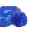 thumbnail image 4 of Conjunto de gorro y bufanda de punto para bebé, gorro de invierno cálido para niños y niñas, forro polar, gorro para niños pequeños con pompón, 4 of 5
