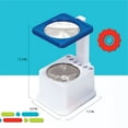 thumbnail image 6 of Discovery Kids Art Projector with Six Dry Erase Markers and 10 Reusable Drawing Discs, Draw on Reusable Transparent Sheets, Magnify and Project Art onto Ceilings, Walls, and More, 6 of 9