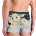 thumbnail image 5 of Naloa Pumpkin And White Marble Print Mens Underwear - Boxers for Men, Classic Briefs for Men, 5 of 9